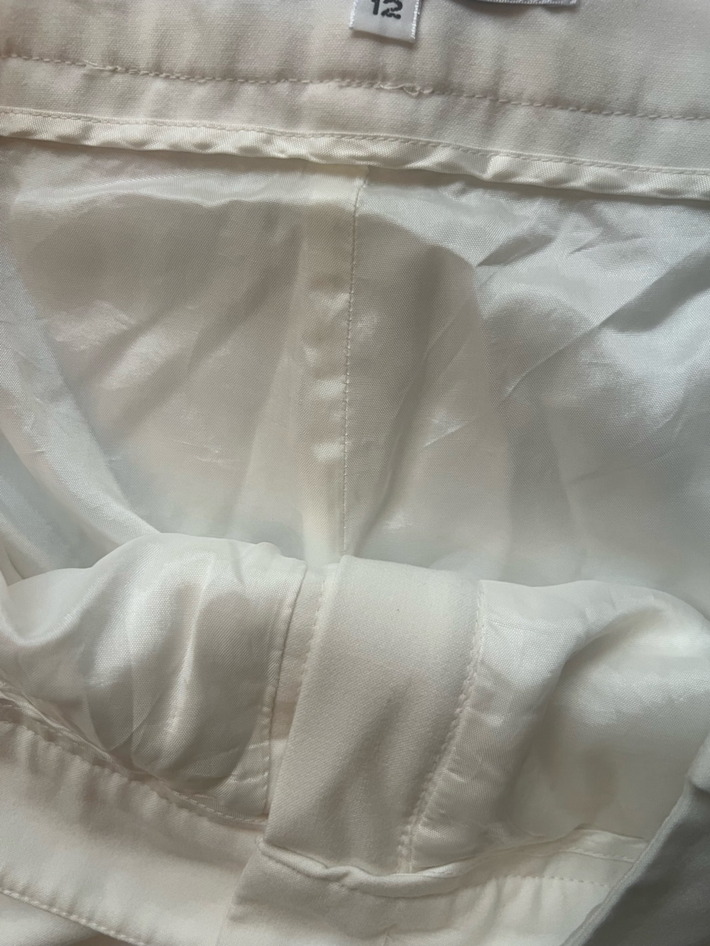 TRINA TURK Winter White Wide-Leg Pants • 12 - Picture 8 of 8